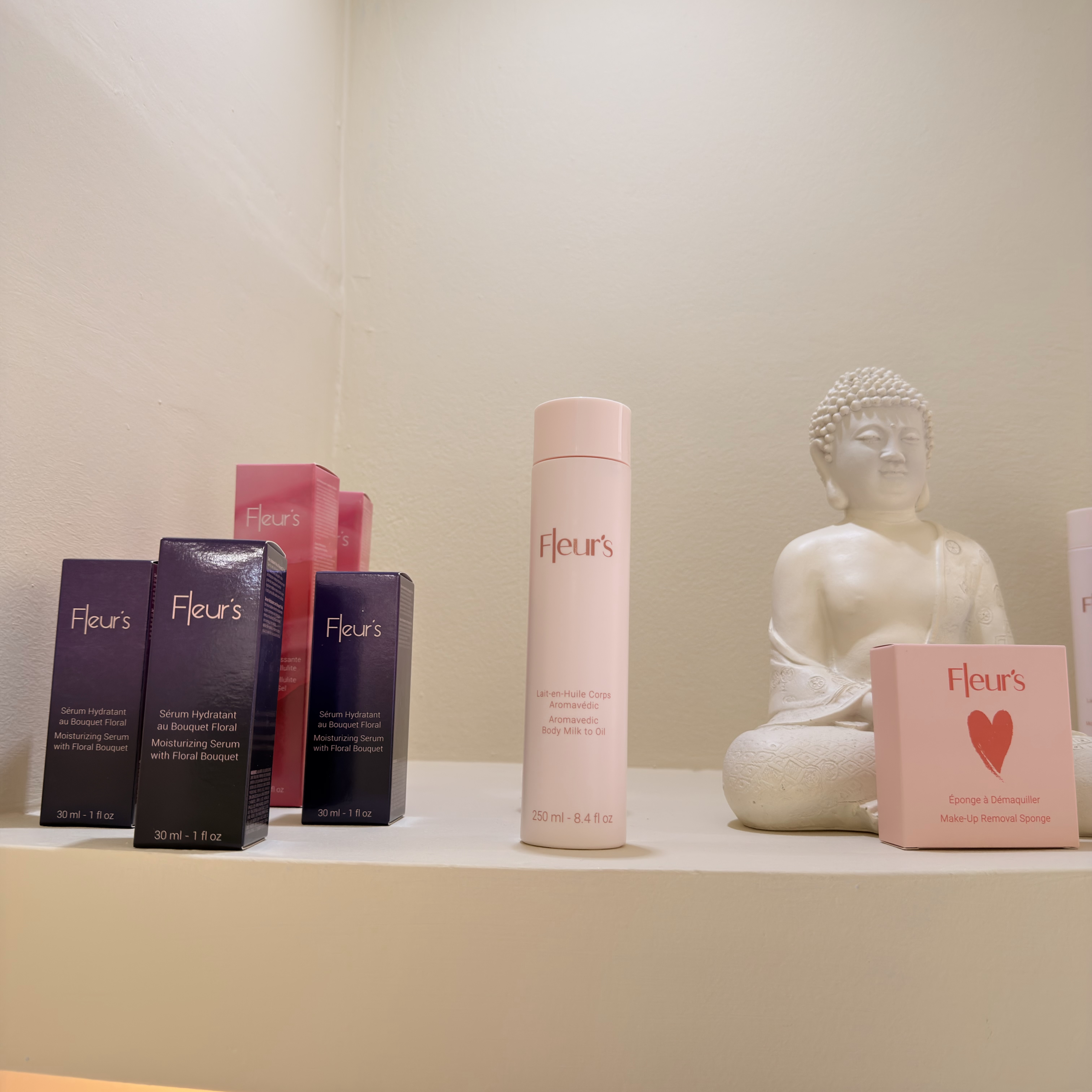Fleur's Moisturizing Serum & Body Milk products