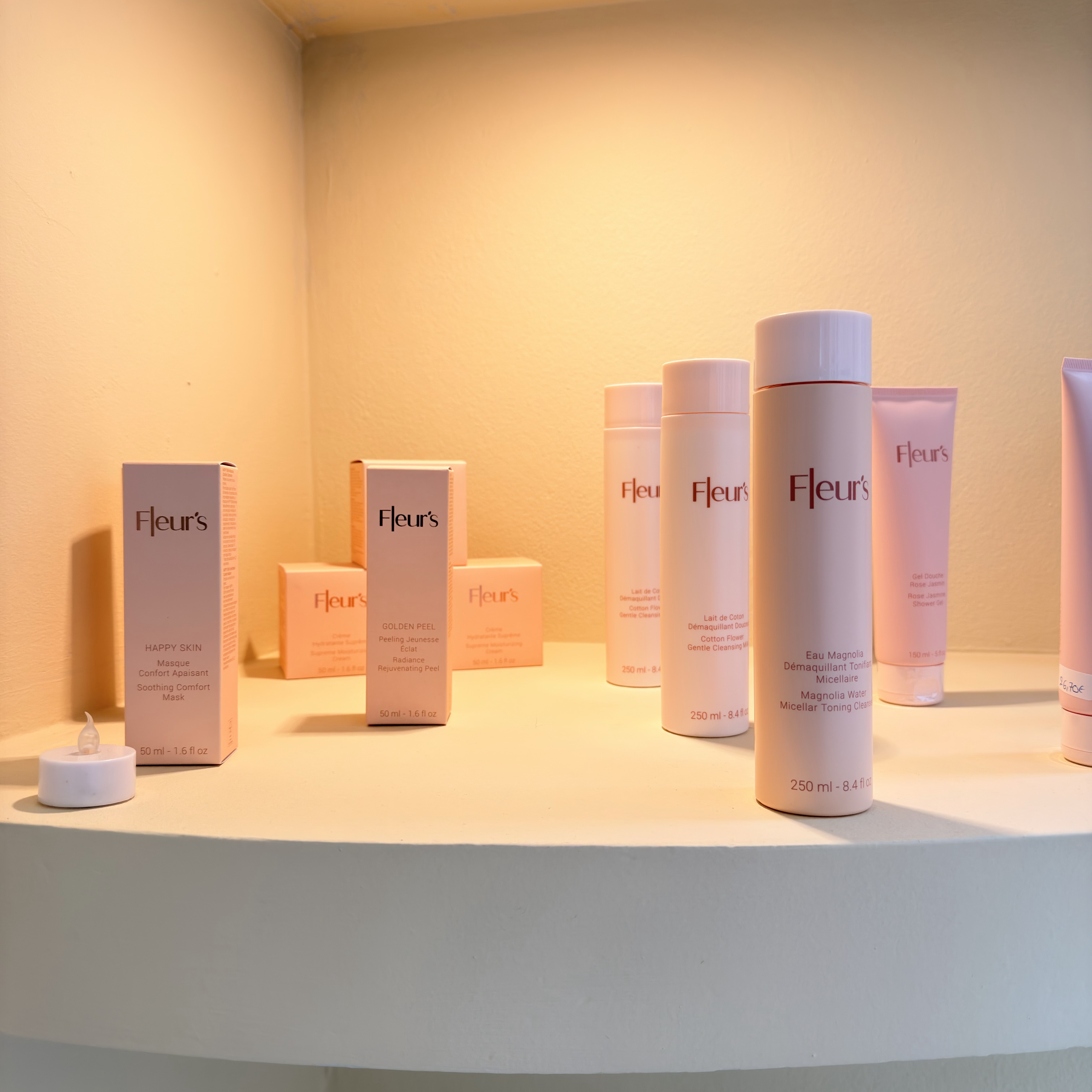 Fleur's Happy Skin & Golden Peel products